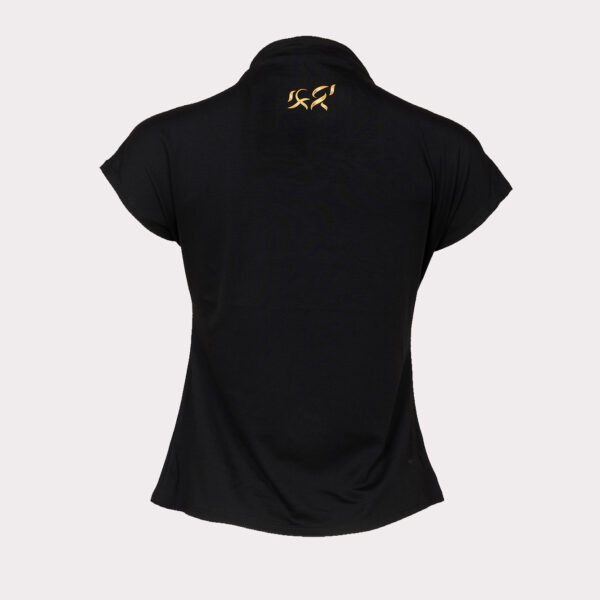 Turtleneck T-Shirt — Nero