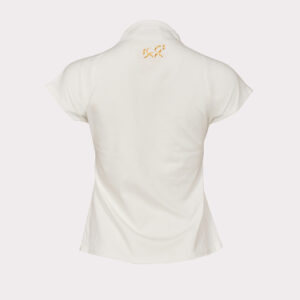 Turtleneck T-Shirt — Bianco