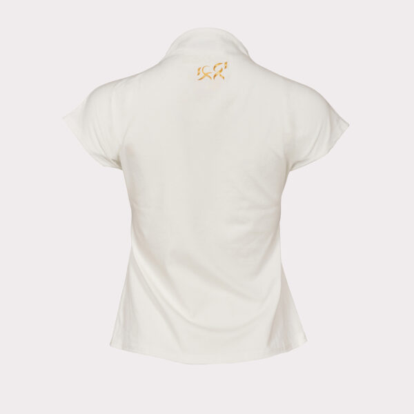 Turtleneck T-Shirt — Bianco