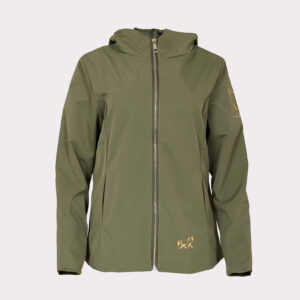 Green Zip-up hoodie windbreaker — Verde