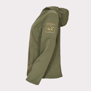 Green Zip-up hoodie windbreaker — Verde