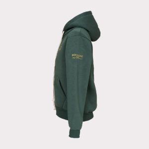 Green Zip-up Hoodie — Verde