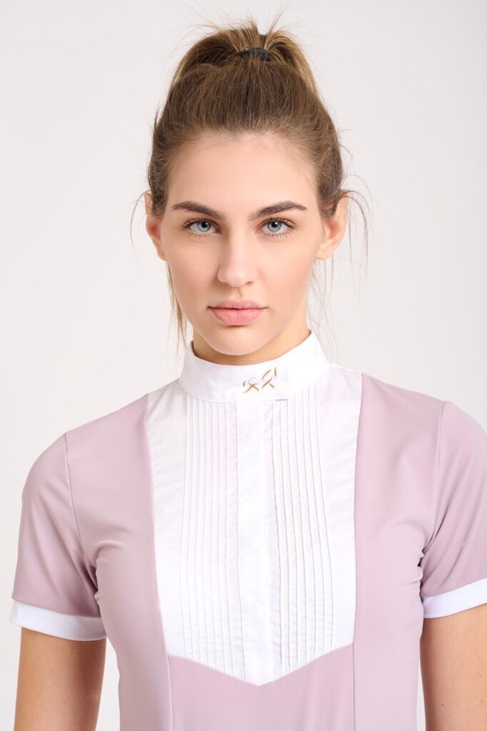 Half sleeves show jumping competition shirt — immagine 6