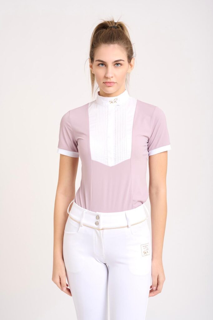 Half sleeves show jumping competition shirt — immagine 3