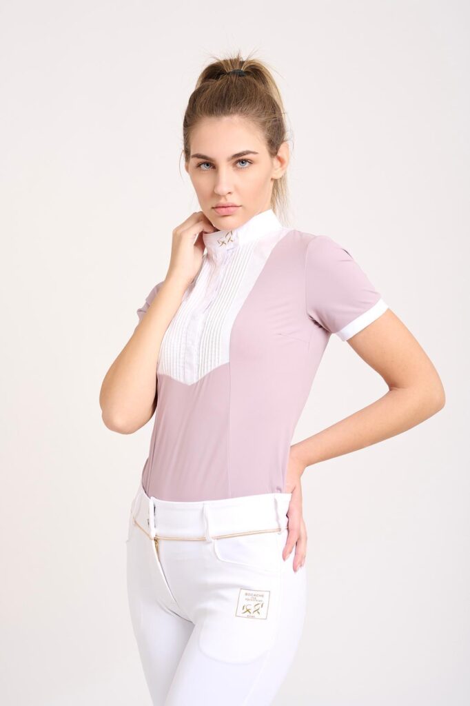 Half sleeves show jumping competition shirt — immagine 4