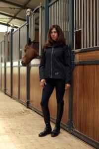 Zip-Up Hoodie Windbreaker — Nero