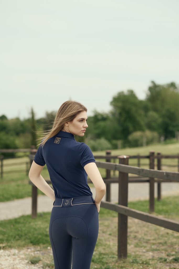Navy Training Polo Shirt — dettaglio