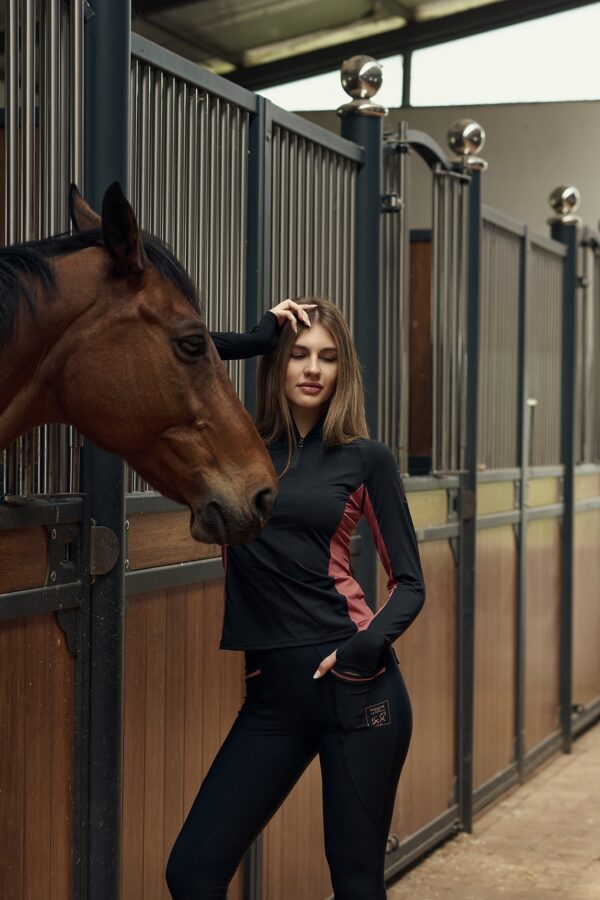 Pink Half Zip Layer — immagine 2