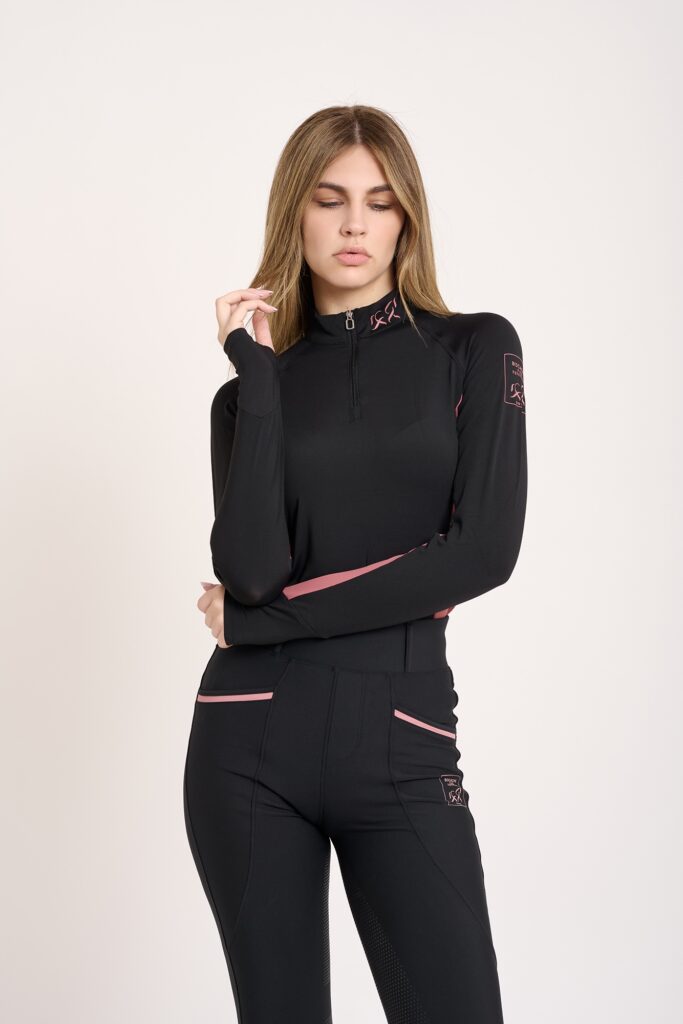 Pink Half Zip Layer — immagine 5