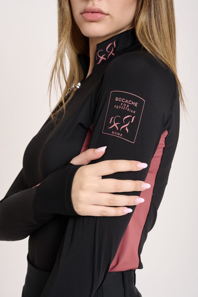 Pink Half Zip Layer — immagine 4