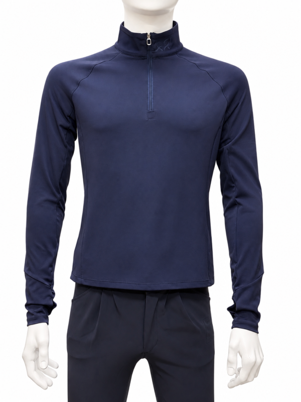Navy Blue Half Zip Man’s Layer — immagine 2