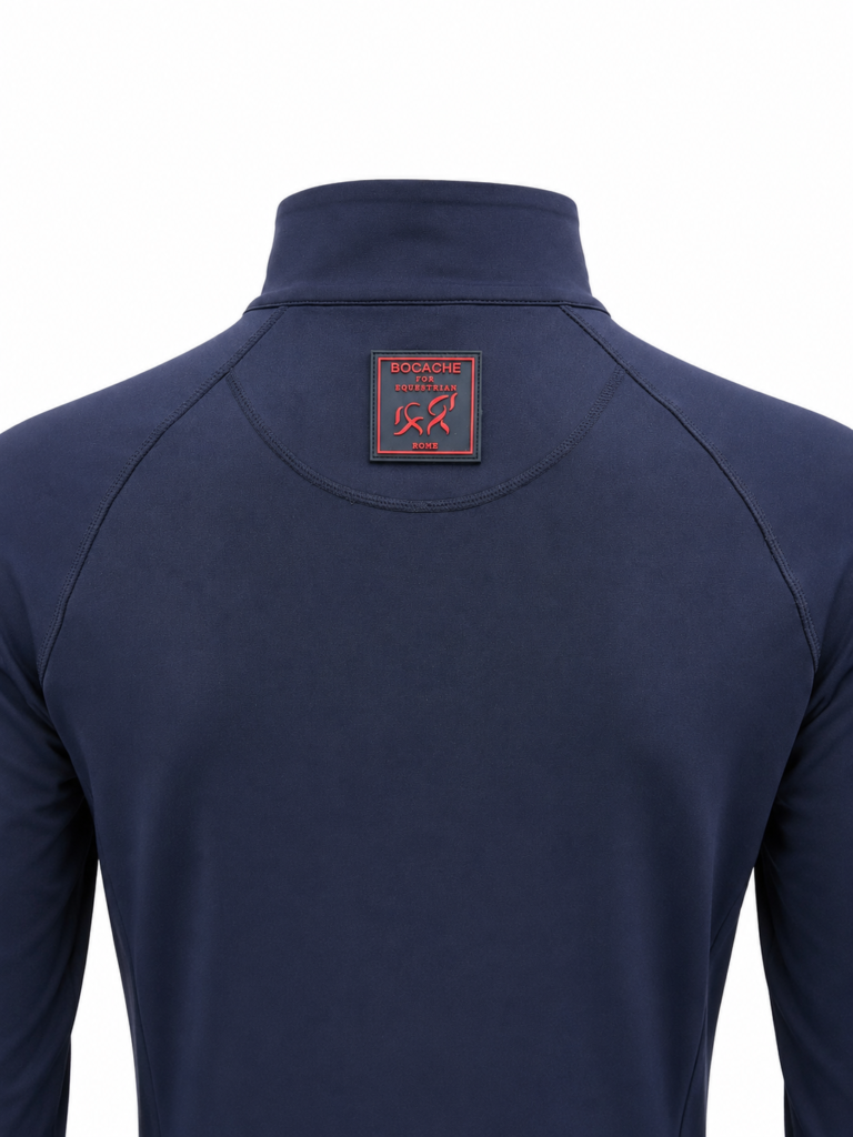 Navy Blue Half Zip Man’s Layer — immagine 5