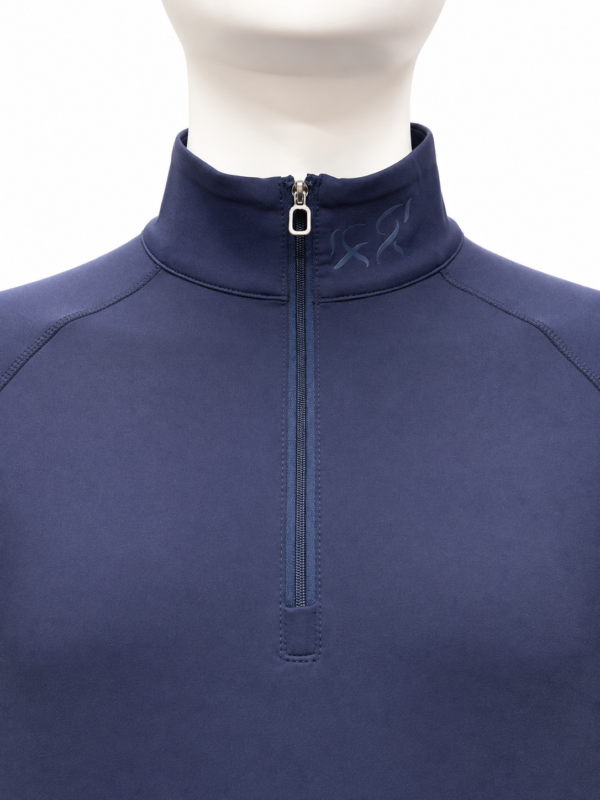 Navy Blue Half Zip Man’s Layer — immagine 3