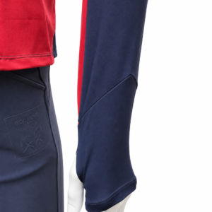Red and Blue Half Zip Man’s Layer — immagine 6
