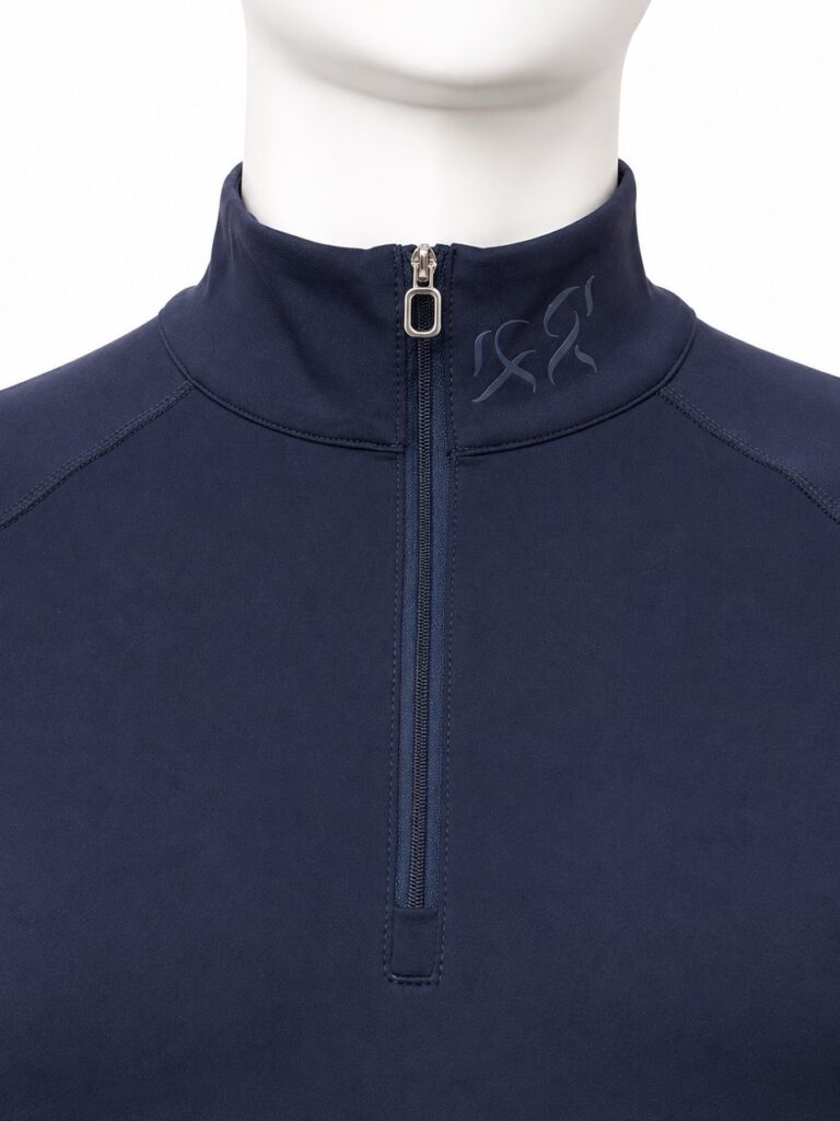 Red and Blue Half Zip Man’s Layer — immagine 4