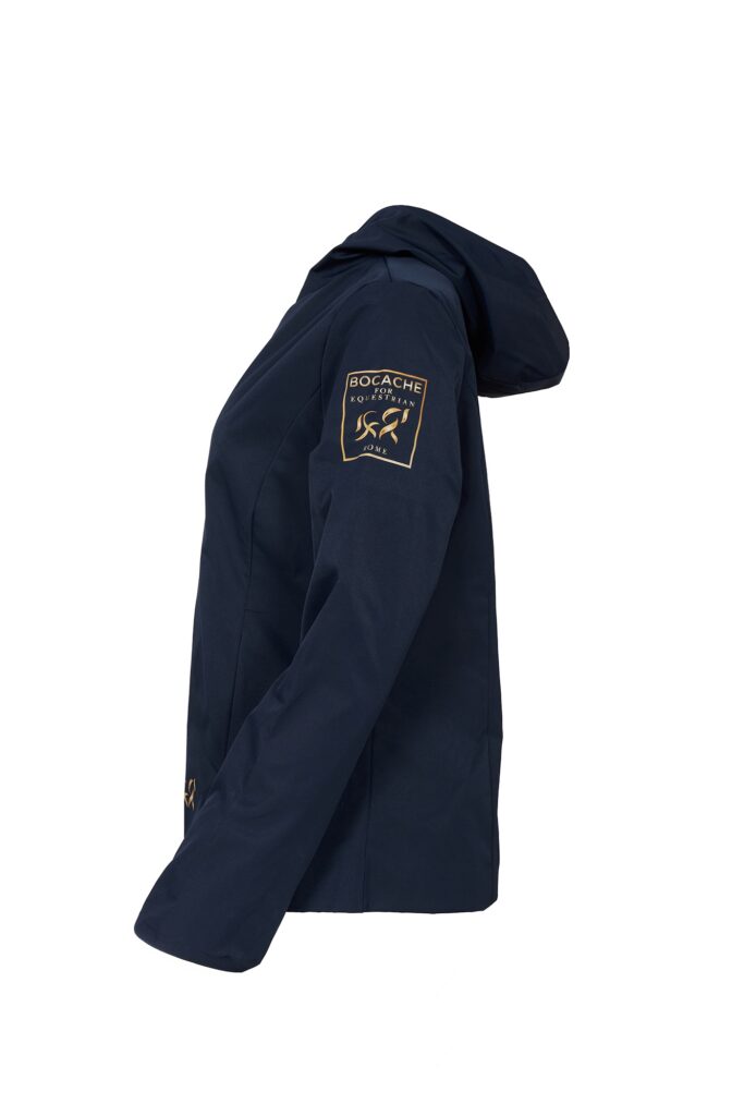 Navy Zip-Up Hoodie Windbreaker — immagine 3