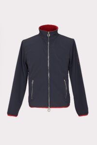 Red And Blue Training jacket impermeabile